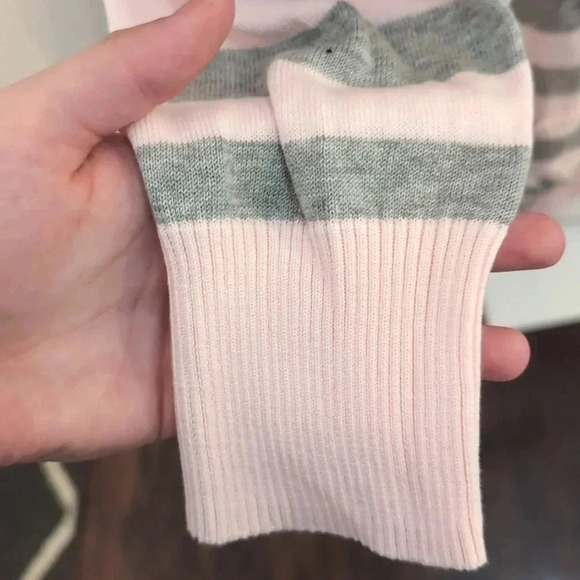 Tommy Hilfiger Women's Stripped Vneck Sweater - Picture 5 of 7